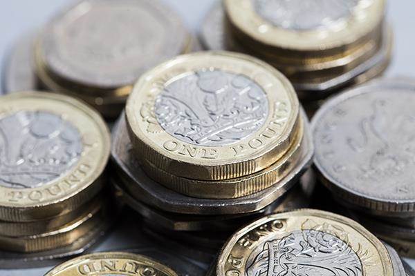 Pound coins - Spring statement