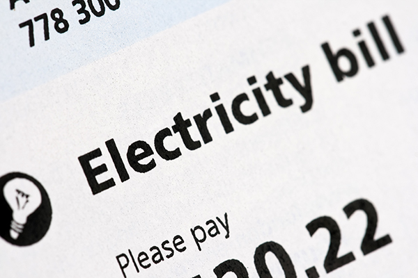 Electricity Bill - Halo Financial