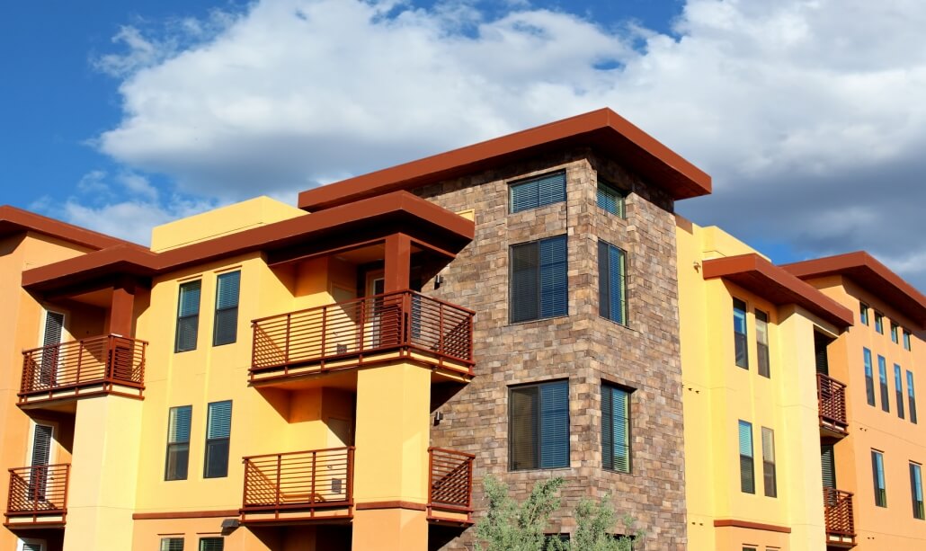 Modern Colorful Yellow Property in the USA