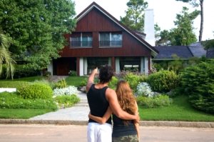 A couple thinking to buy a property overseas
