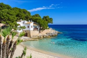 Cala Gat at Ratjada, Mallorca - beautiful beach and coast