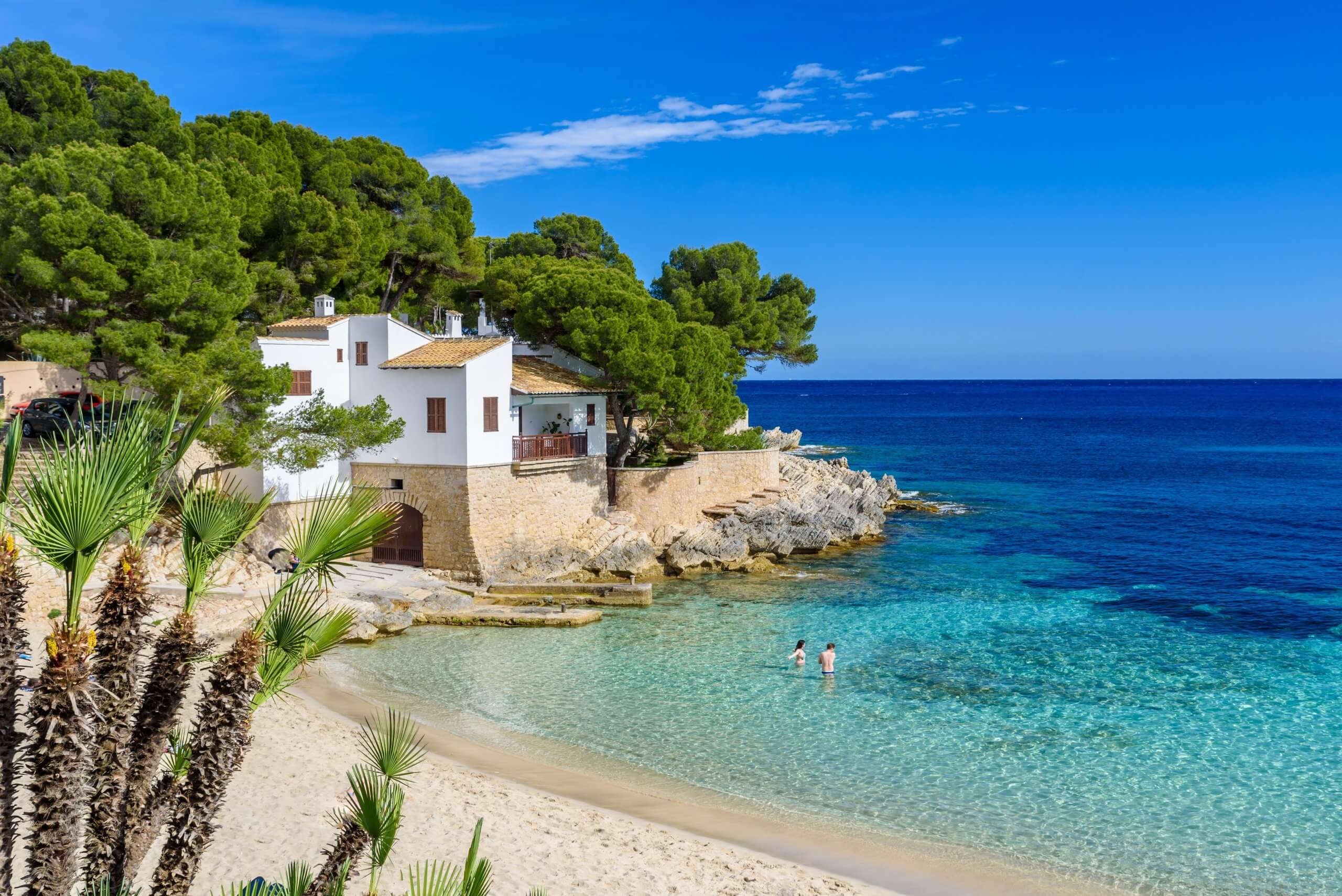 Cala Gat at Ratjada, Mallorca - beautiful beach and coast