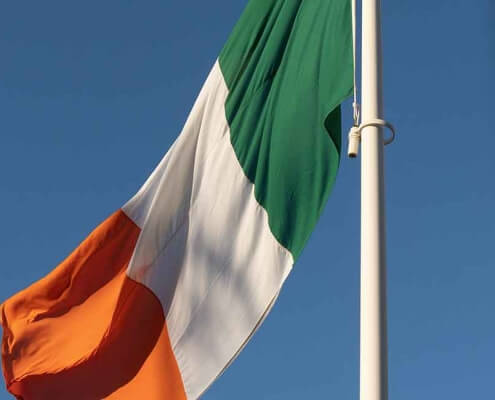 image of ireland flag
