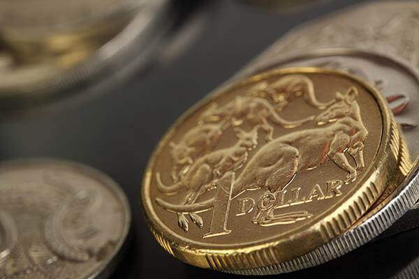 AUD coins