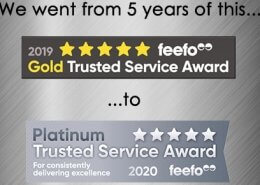 Halo Financial Feefo Platinum Trusted Service Award 2020