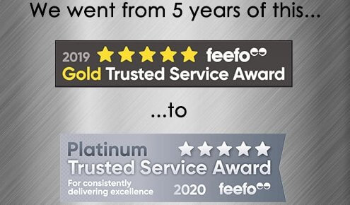 Halo Financial Feefo Platinum Trusted Service Award 2020