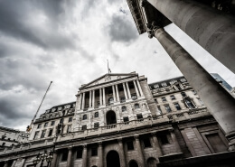 The Bank of England, Threadneedle Street, City of London, UK.