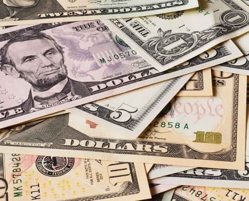 image of us dollar notes