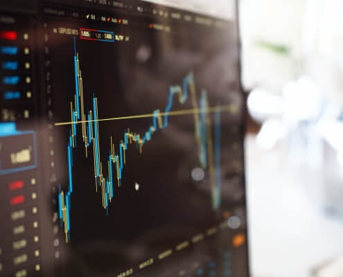 stock market graph