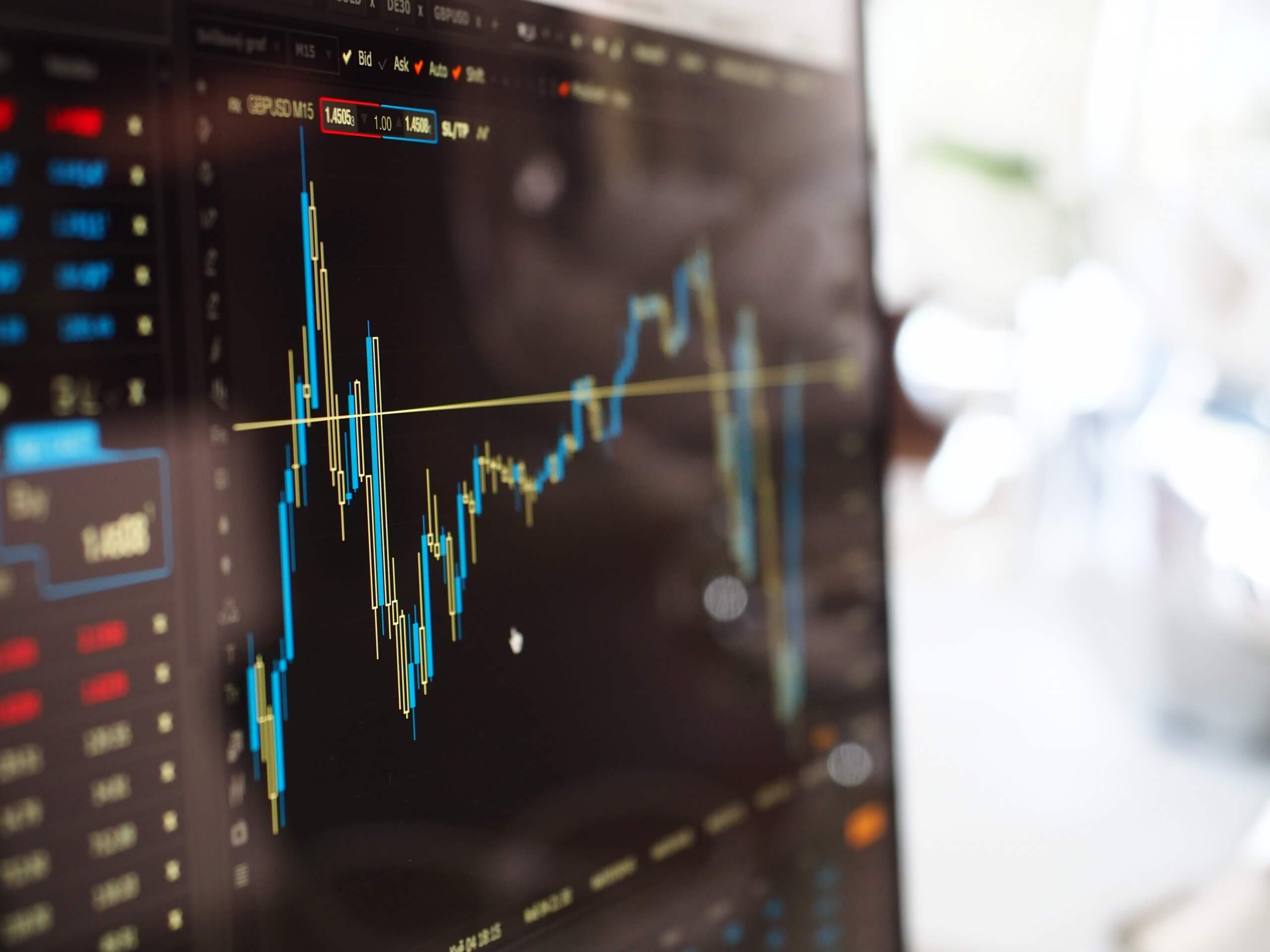 stock market graph