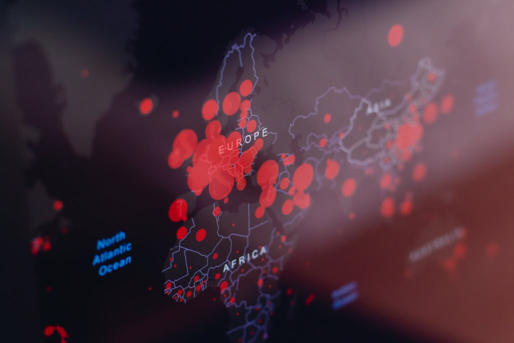 Coronavirus cases in Europe