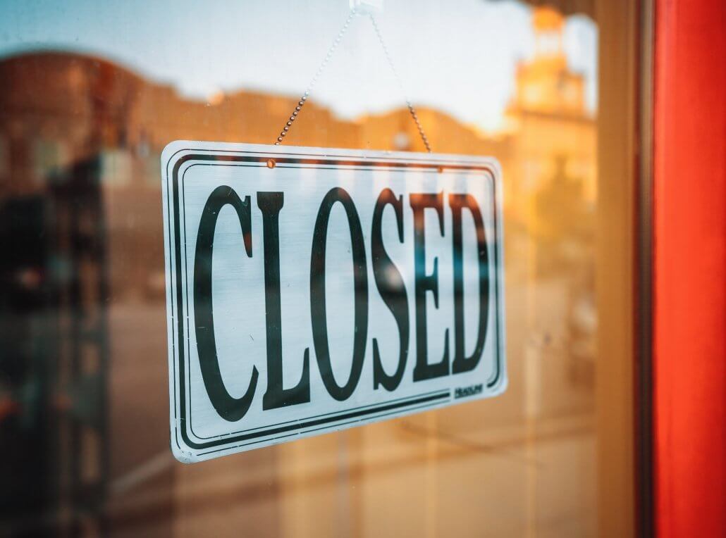 17,500 chain stores close in 2020 due to COVID