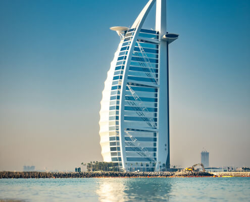 Burj al arab view