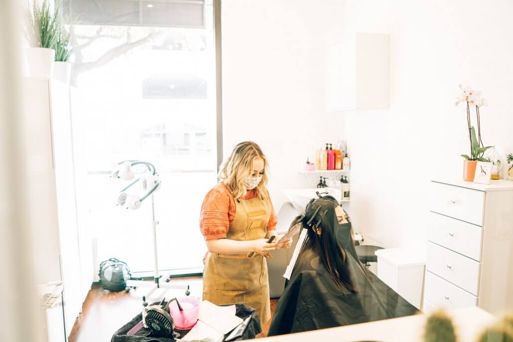 Hair and beauty salons
