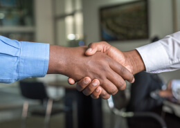 two man shaking hands