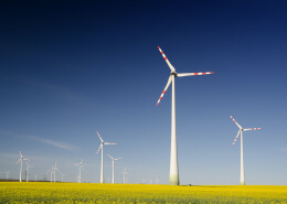 windmill generating wind power