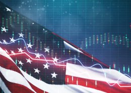 USA ecenomy and dollar concept