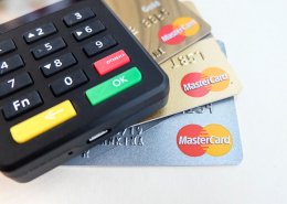 payment machine on three mastercards