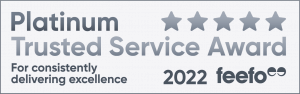 Platinum Trusted Service Award logo